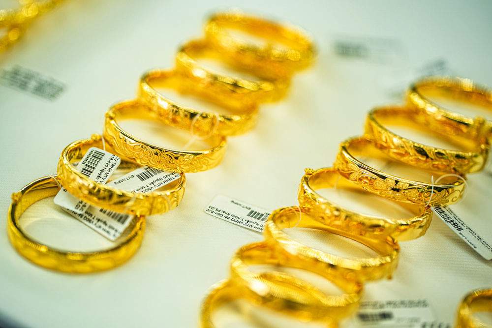 Nhẫn trơn loại 1 chỉ mạ vàng 24k khắc số 9999 | Lazada.vn