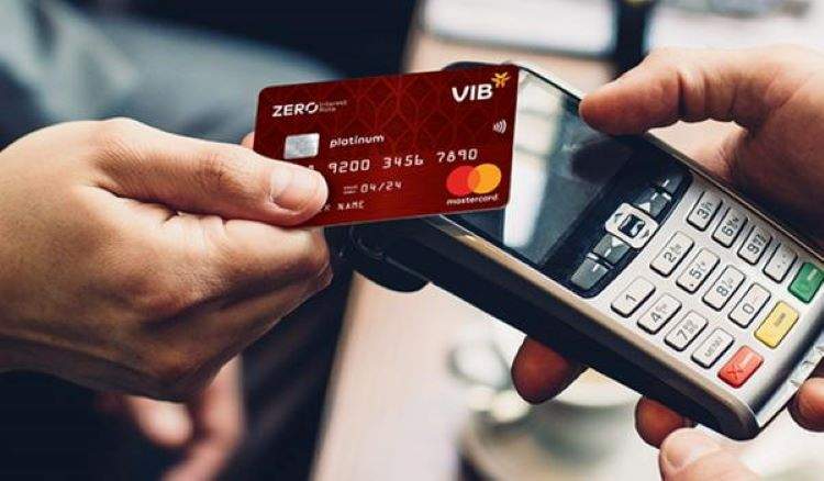 Giao dịch thẻ tín dụng VIB