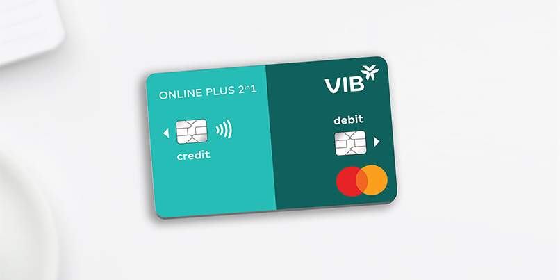 Thẻ tín dụng VIB Online Plus 2in1