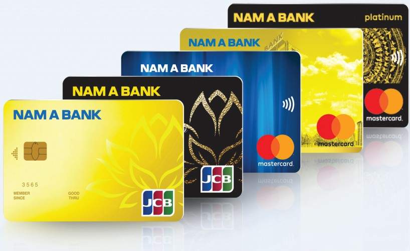 Các loại thẻ tín dụng Nam Á Bank