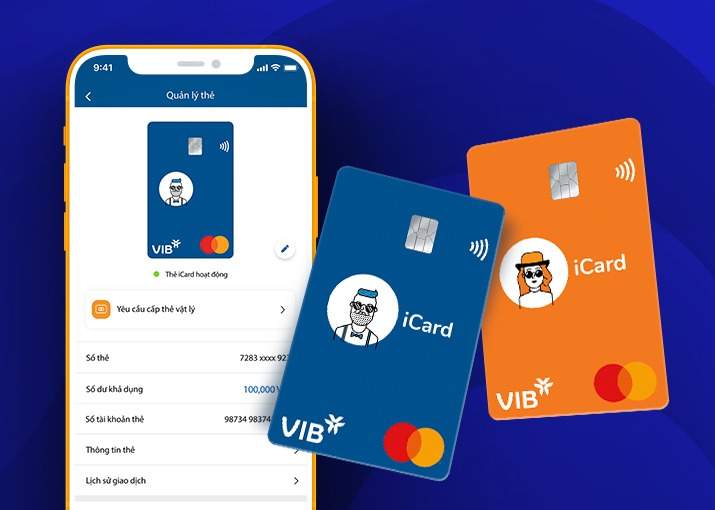 Những tiện ích vượt trội của thẻ iCard VIB có thể bạn chưa biết?