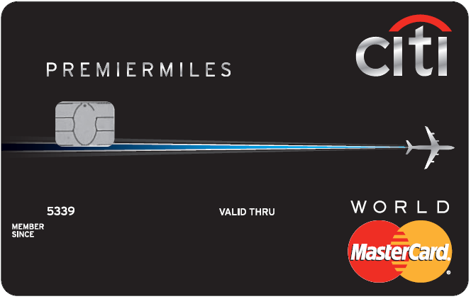 Thẻ tín dụng Citibank Visa PremierMiles