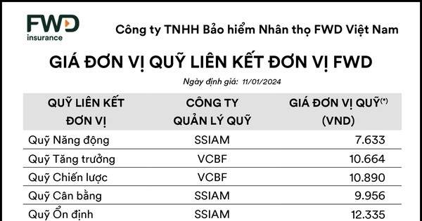 Giá đơn vị quỹ là gì? Cách tính giá đơn vị quỹ