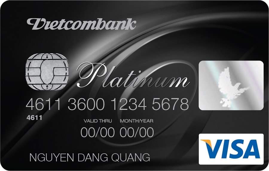 Một loại hình thẻ Credit Card Vietcombank