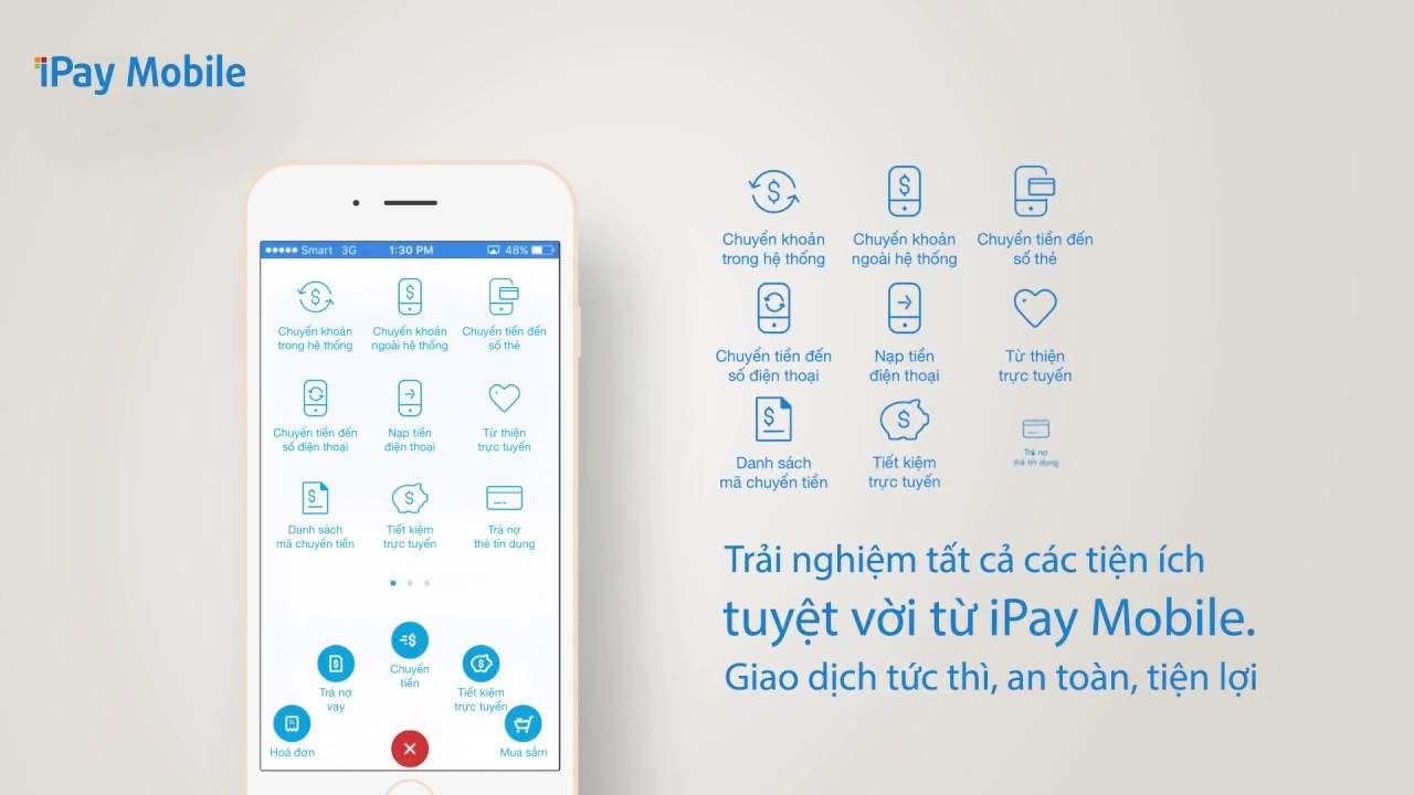 Tất toán trên ViettinBank Ipay