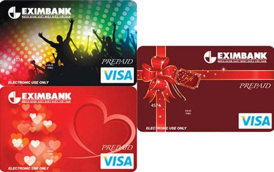 phí phát hành và sử dụng thẻ Eximbank