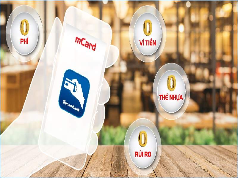 Ứng dụng mCard của Sacombank