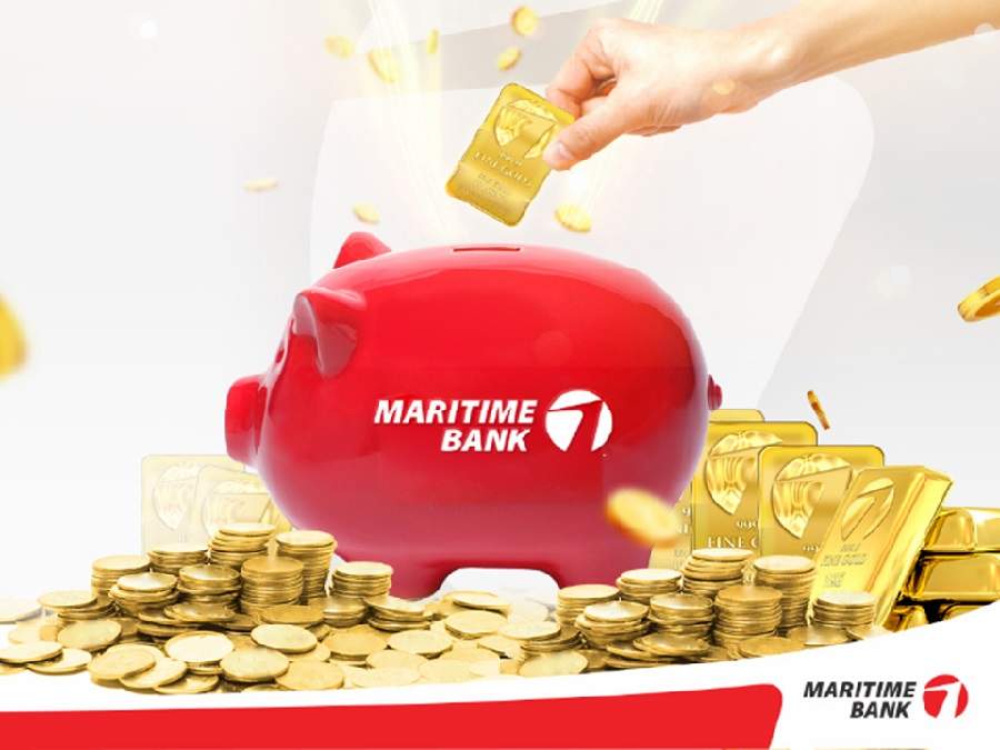 An toàn, tiện lợi khi gửi tiết kiệm tại ngân hàng Maritime Bank