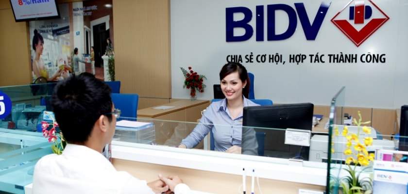 Vay tín chấp theo lương chuyển khoản tại BIDV