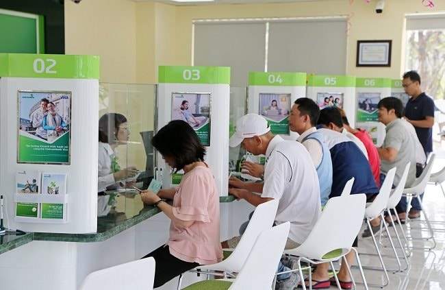 Vay tín chấp theo lương chuyển khoản tại Vietcombank