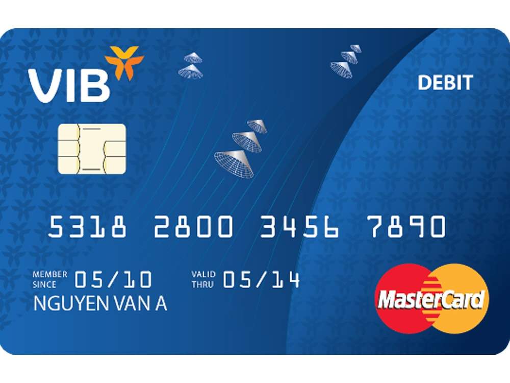 Thẻ ghi nợ MasterCard VIB