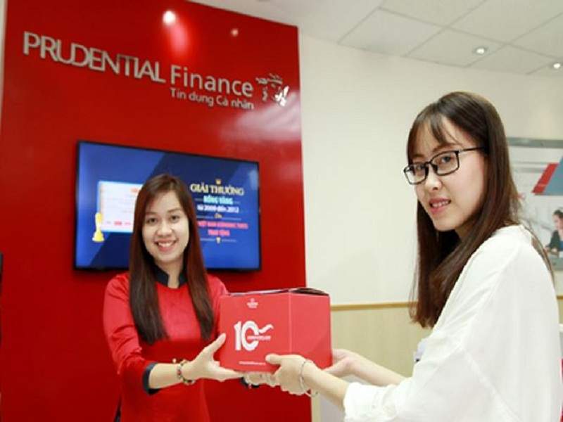 Vay tín chấp công ty tài chính Prudential Finance