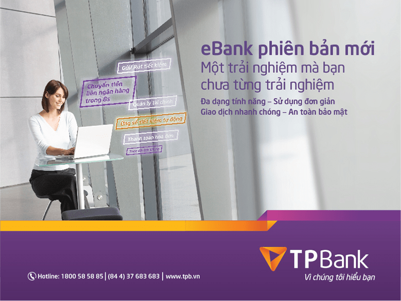 Ngân hàng điện tử TPBank xuất hiện với 6 tính năng vô cùng thuận tiện