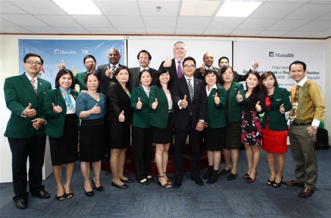 Đội ngũ tư vấn tài chính của Manulife Việt Nam