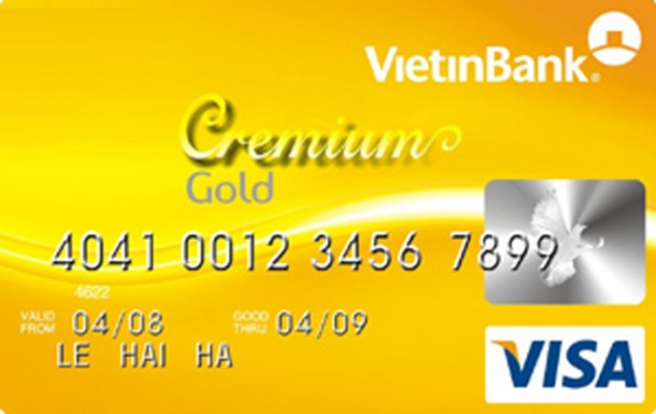 Thẻ Cremium Vietinbank 