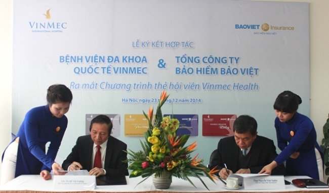 Lễ kí kết hợp tác giữa Bảo hiểm Bảo Việt và Vinmec