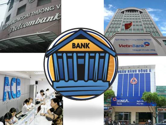 Danh sách ngân hàng chuyển tiền cho Vietcombank