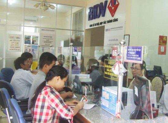 vay thế chấp BIDV